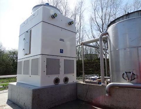 open cooling tower, AIR, Almeco