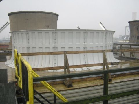 Cooling tower repairs, Almeco