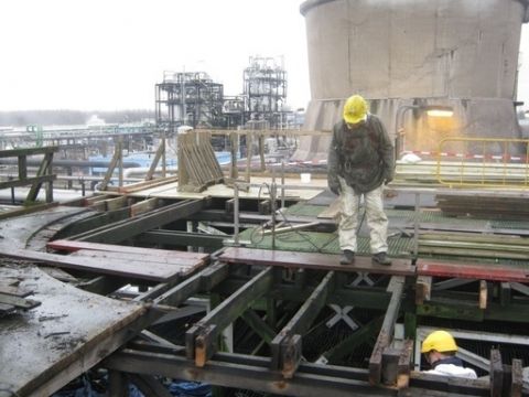 Cooling tower repairs, Almeco