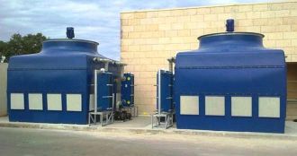 Closed cooling tower type AIR-C-PS, Almeco